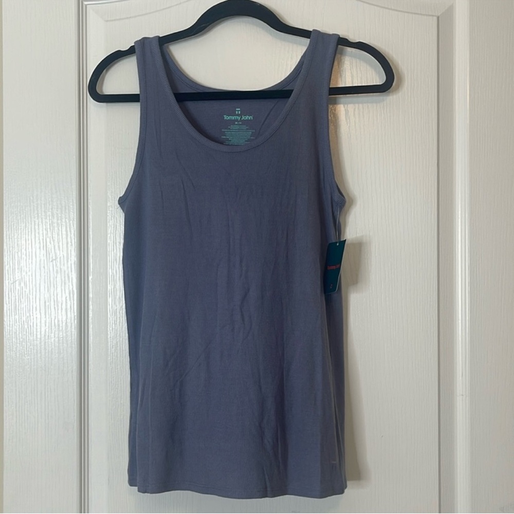 Tommy John Loungewear Lounge Tank Folkstone Gray Size Medium